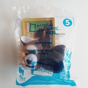 McDonald's 2018 National Geographic Kids - Red Panda #5 Happy Meal Toy
